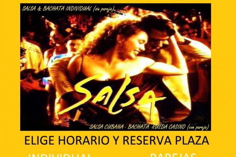 CLASSES DE SALSA INVIDUALS I EN PARELLA