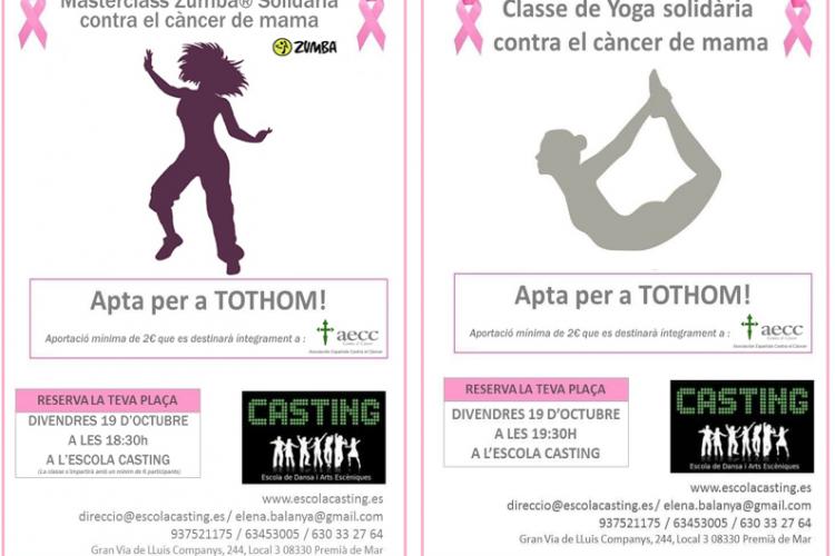 ZUMBA & iOGA SOLIDARIS "DIA INTERNACIONAL CONTRA EL CÀNCER DE MAMA"