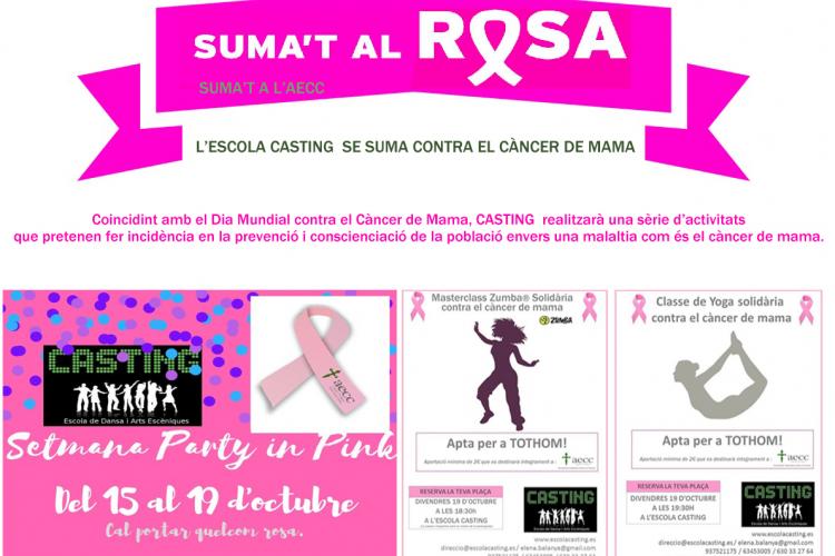 SETMANA SOLIDÀRIA  CONTRA EL CANCER DE MAMA