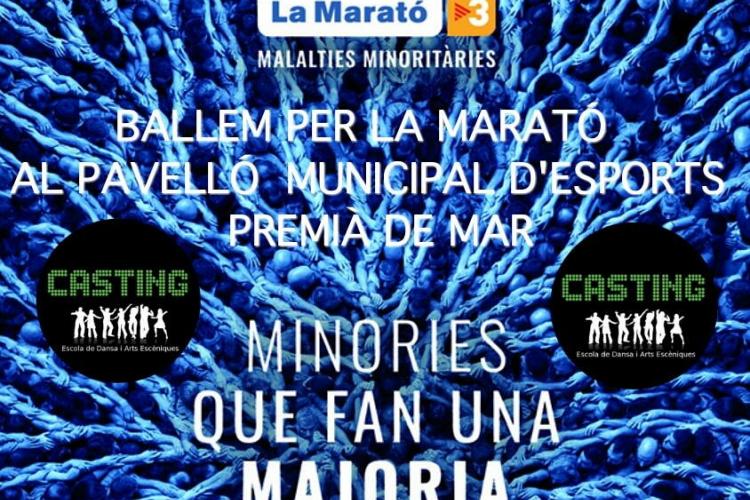 Dissabte 14 Desembre  a les 18.00h  BALLEM PER LA MARATÓ  tv3